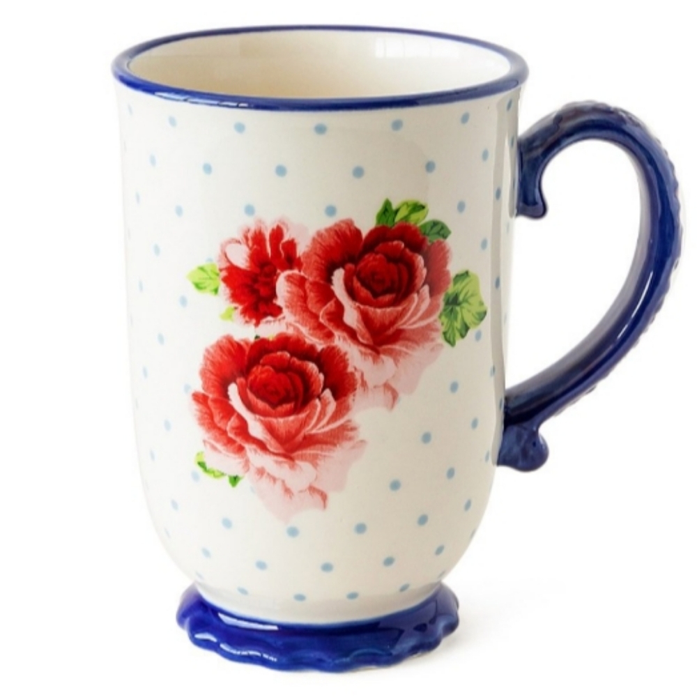 New Pioneer Woman Heritage Floral Mug - Picture 2 of 5